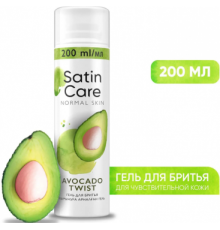 Жилетт Gillette Satin Care Гель для бритья Avocado Twist для нормальной кожи  *6*