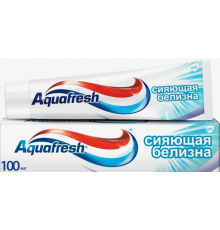 Зубная паста Аквафреш Сияющая белизна 75мл *12