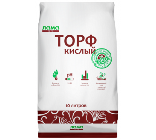 Торф Кислый 10 л