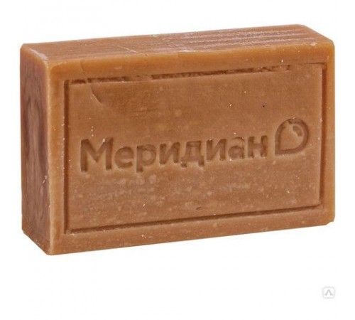 Мыло хозяйственное Меридиан "Традиционное" 72% 150гр. (без обертки) ЖИВОТНЫЙ ЖИР (72шт/ящ)