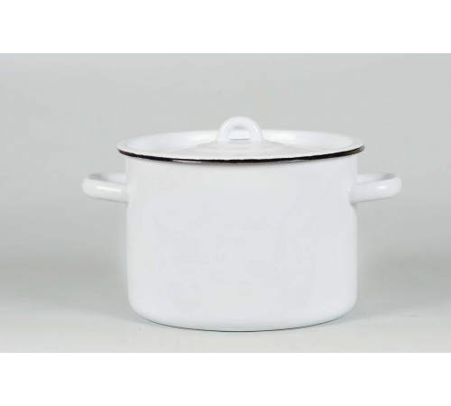 Кастрюля 1,5 л белоснежная 2с15/1