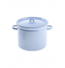Кастрюля цил. 7 л голубая  2с18с