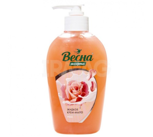 Жидкое крем-мыло ВЕСНА Ассорти роза 280 г арт 5217 (15/уп)