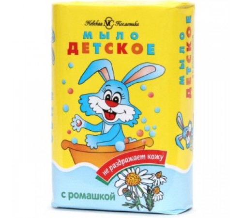 Мыло Невская Косметика Детское с экстрактом ромашки 90г   6*72