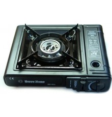 Печка-чемодан газовая "ПИКНИК"  №HA-RM-17 БЕЗ ПЕРЕХОДНИКОМ Черно-красная (6шт/ящ)