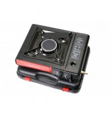 Печка-чемодан газовая "ПИКНИК"  №GZ-01 с переходника BLACK (6шт/ящ)