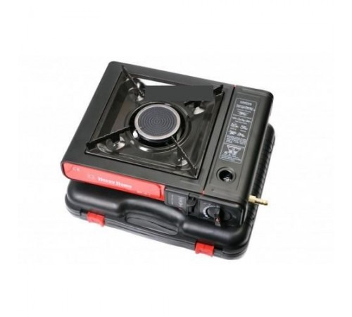 Печка-чемодан газовая "ПИКНИК"  №GZ-01 с переходника BLACK (6шт/ящ)