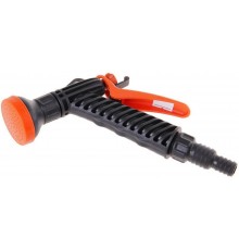 Душ-пистолет поливочный "Жук" с фиксатором 1/2"-3/4" 16шт/уп арт.3216-00