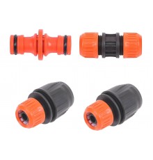Набор соединителей Жук 1/2 (Соединитель двойной Жук под коннектор, муфта, 2 коннектора) 1/10 9422-00