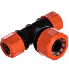 Тройник цанговый "ЖУК" 1/2" - 1/2" - 3/4" 18шт/уп арт. 4046-00