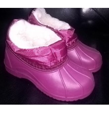 Галоши детские с надставкой, утепл., арт 128, 28-35рр (12шт/уп)