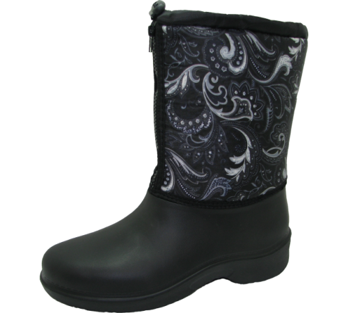 Сапоги женские (нетканка), замок, оксфорд Флис артАТ-038н, 36-41рр (12шт/уп)