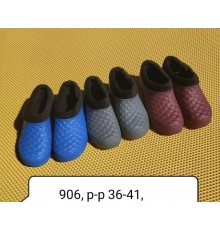 Галоши Женские утепленные пенка ( ассорти) 36-41рр № 906. (12шт/уп)