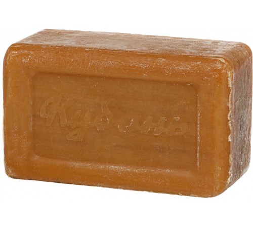 Мыло хозяйственное Меридиан "Кубань" ТЕМНОЕ 72% 200гр. (без обертке)  (48шт/уп)