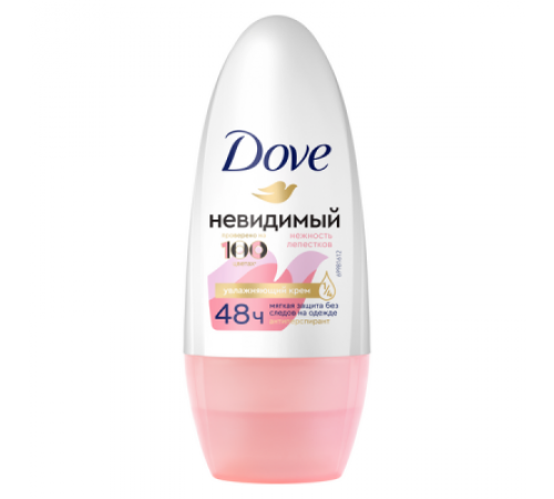 ДАВ Дез-ролик Нежность лепестков (Невидимый) 50мл  6/288/3456