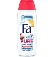 Гель для душа ФА 250мл Pure Freshness Organic Персик/Абрикос 5*10