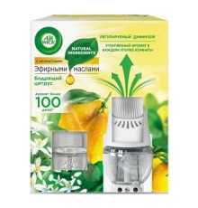 Air Wick Диффузор аромамасел КОМПЛЕКТ Бодрящий цитрус 19мл
