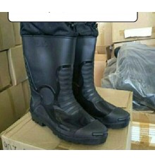 Сапоги мужские ПВХ  утепленные с манжетом р.41-45 арт. 046н/м (6/уп)