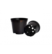 Контейнер круглый С3 (черный, 3 л, D=19см, высота  - 15 см)