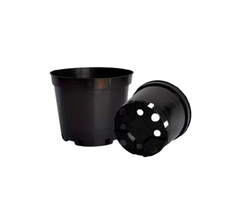 Контейнер круглый С3 (черный, 3 л, D=19см, высота  - 15 см)