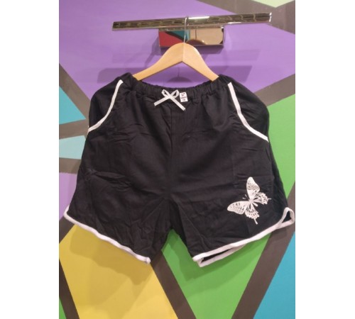 Шорты женские Черные рр 48-58  6 шт/уп