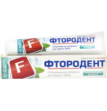 Зубная паста Свобода Фтородент Отбеливающая формула 62г *32*  (5433)