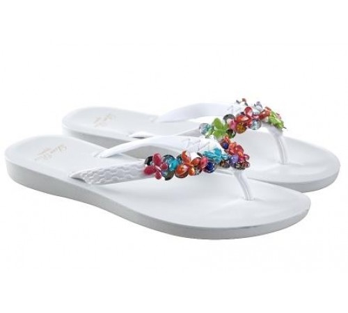 Тапки пена Женские вьетнамки №DS-46-4 в ассортименте (30-35р) TM "Gipanis"(6шт/уп)