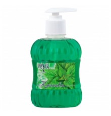 Жидкое крем-мыло серии  "Vesta" с дозатором КРАПИВА 315 мл. 15 шт.