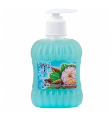 Жидкое крем-мыло серии  "Vesta" с дозатором МОЛОЧНЫЙ ПРОТЕИН 315 мл. 15 шт.