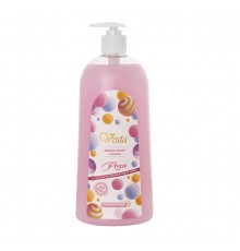 Жидкое крем-мыло серии  "Vesta" с дозатором РОЗА 1000 мл. 10 шт.