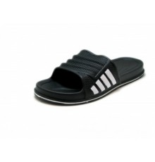 Тапки пена Подросток  №1005 Черн (33-40р)/(8шт/уп)