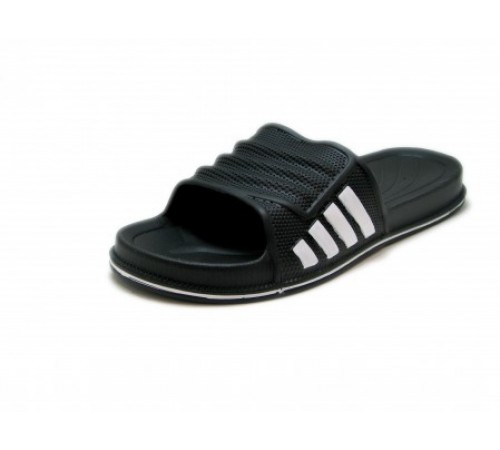 Тапки пена Подросток  №1005 Черн (33-40р)/(8шт/уп)