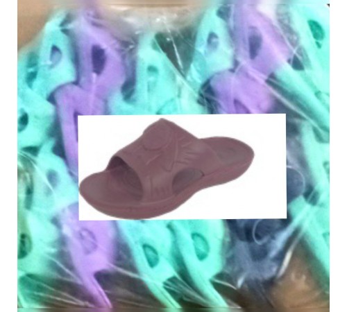 Тапки пена Детские арт 140 (24-29рр) (12шт/уп)