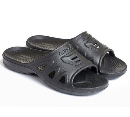 Тапки пена Подросток  №117 Черн (36-41р)TM "GP"(8шт/уп)