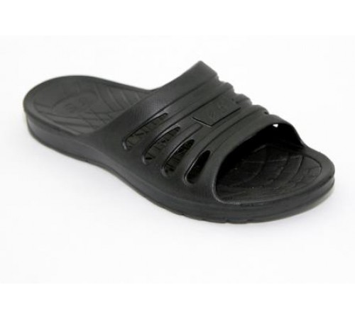 Мужские шлепанцы №104 черные 40-45р)  TM "GP"(8шт/уп)