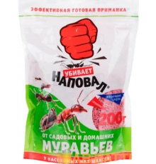 Наповал Гранулы от садовых и домашних муравьев 200г 25 шт/кор 08-001