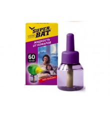 SuperBAT Жидкость от комаров доп. флакон на 60 ночей, 45 мл, 24 шт./кор. 01-013