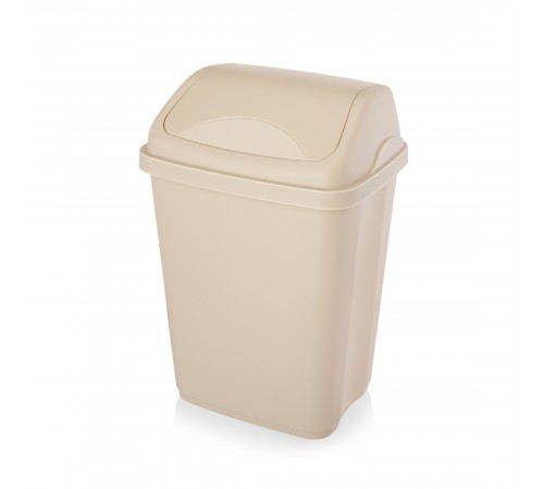 Контейнер "ULTRA" д/мусора  10 л ЭЛЬФ арт. 589 серый (24)