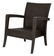 Кресло-диван RATTAN Ola Dom (коричневый) 760/720/890мм арт.ЭП 391527