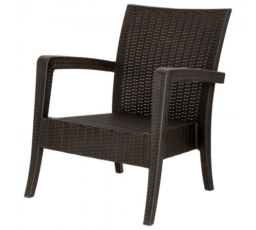 Кресло-диван RATTAN Ola Dom (коричневый) 760/720/890мм арт.ЭП 391527