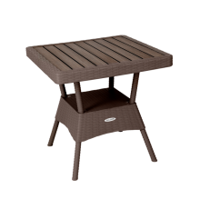 Стол квадратный RATTAN Ola Dom (коричневый) 755/760/745мм арт.ЭП 442332