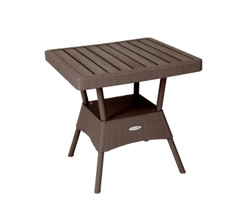 Стол квадратный RATTAN Ola Dom (коричневый) 755/760/745мм арт.ЭП 442332