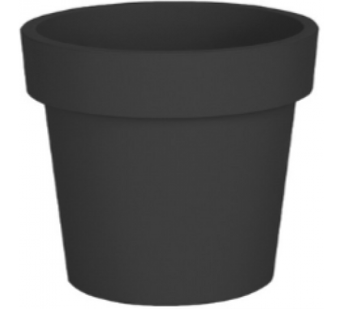 Кашпо LOFT 28литров OLA DOM (антрацит)арт.ЭП 134872