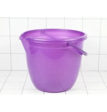 Ведро с носиком фиолет 13л (уп24шт). арт.09108