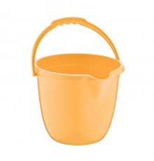Ведро с носиком оранжевый 13л (уп24шт). арт.09108