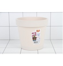 Горшок для цветов "Париж" 3,75л молочный (48шт). арт.29003