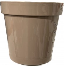 Горшок для цветов "Истамбул " 2,3 л кофейный (48)шт арт 29022