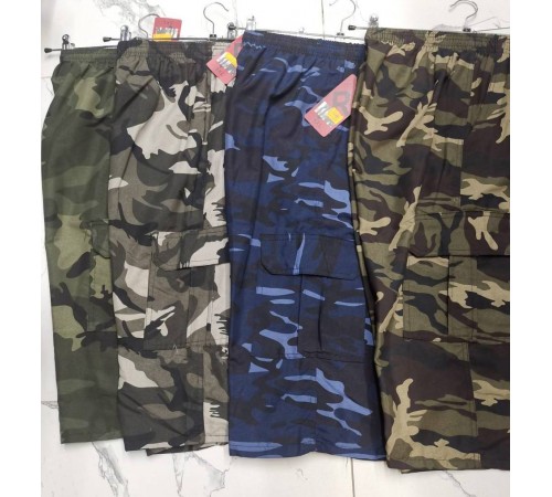 Шорты мужские арт. С8 рр XL-5XL (10шт/уп)   камуфляж