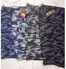 Шорты мужские арт. С16 рр XL-5XL (10шт/уп)  камуфляж в точку