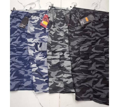 Шорты мужские арт. С16 рр XL-5XL (10шт/уп)  камуфляж в точку